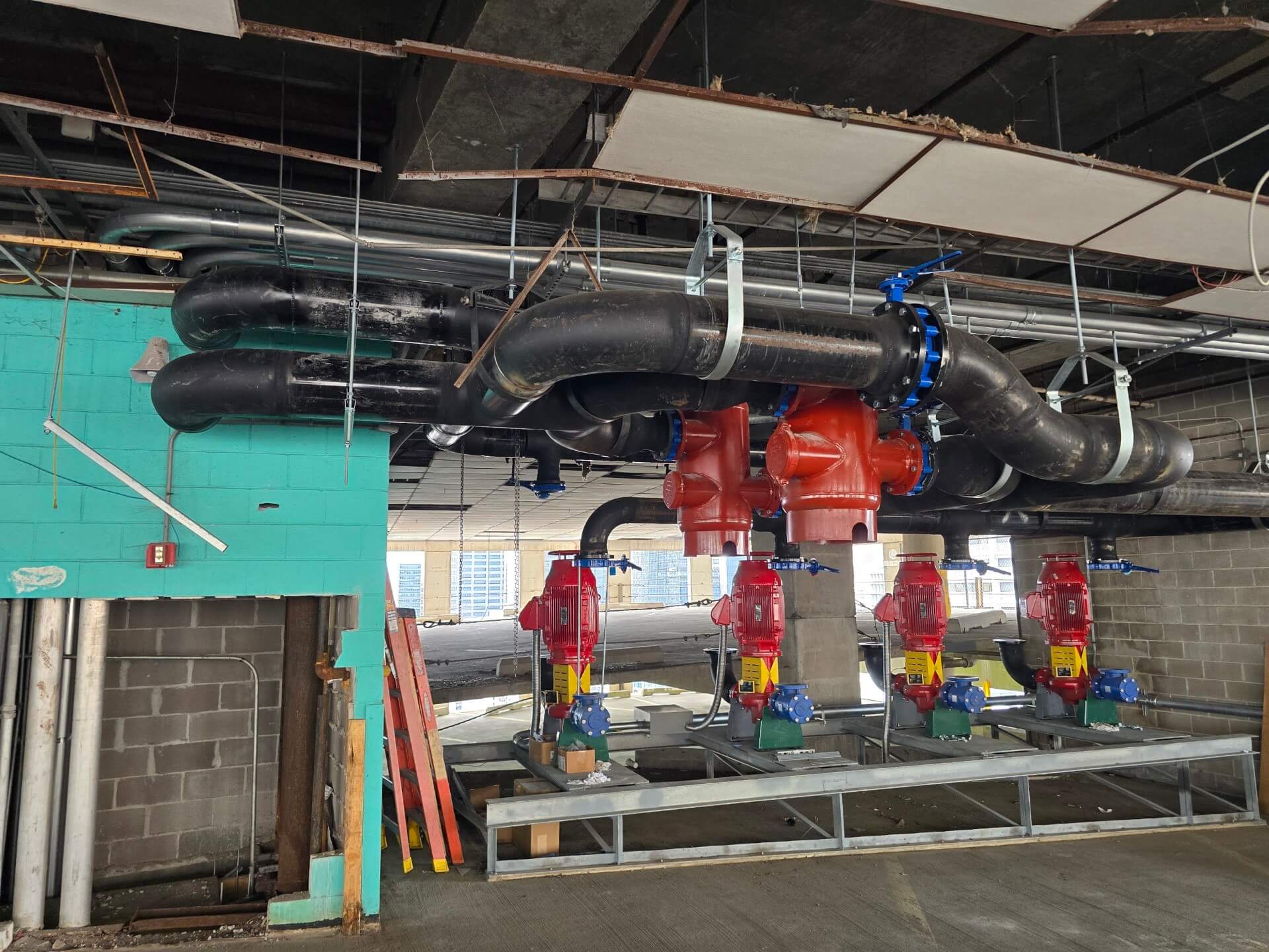 After: Mechanical Room Buildout