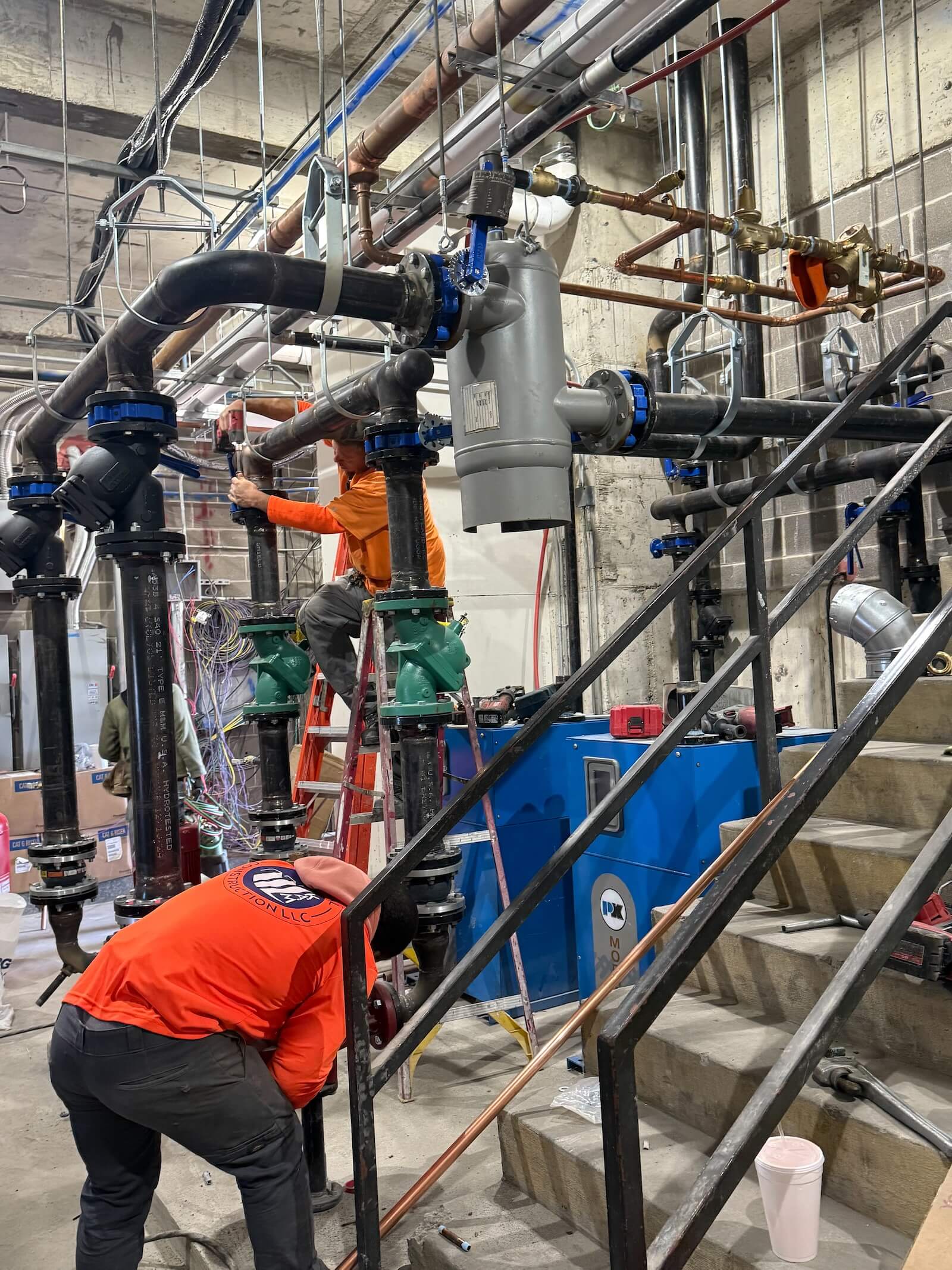 Before: Mechanical Room Buildout